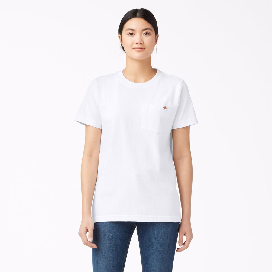 Γυναικείο Βαρέως Τύπου T-shirt με Κοντό Μανίκι και Τσέπες
