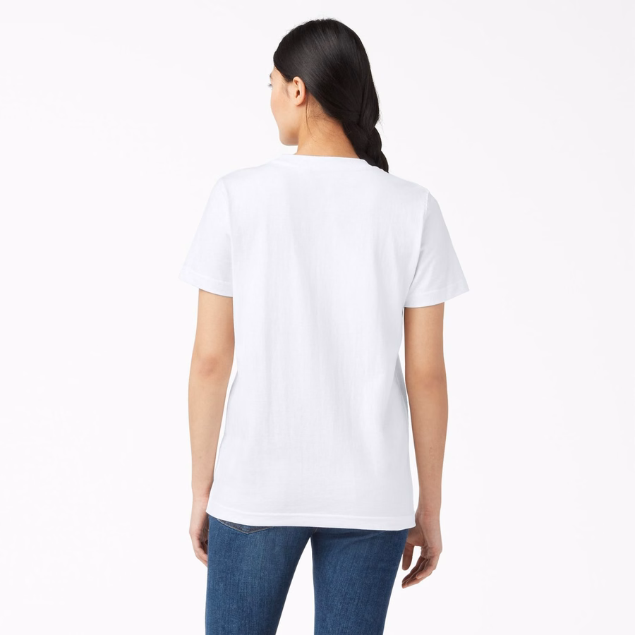 Γυναικείο Βαρέως Τύπου T-shirt με Κοντό Μανίκι και Τσέπες