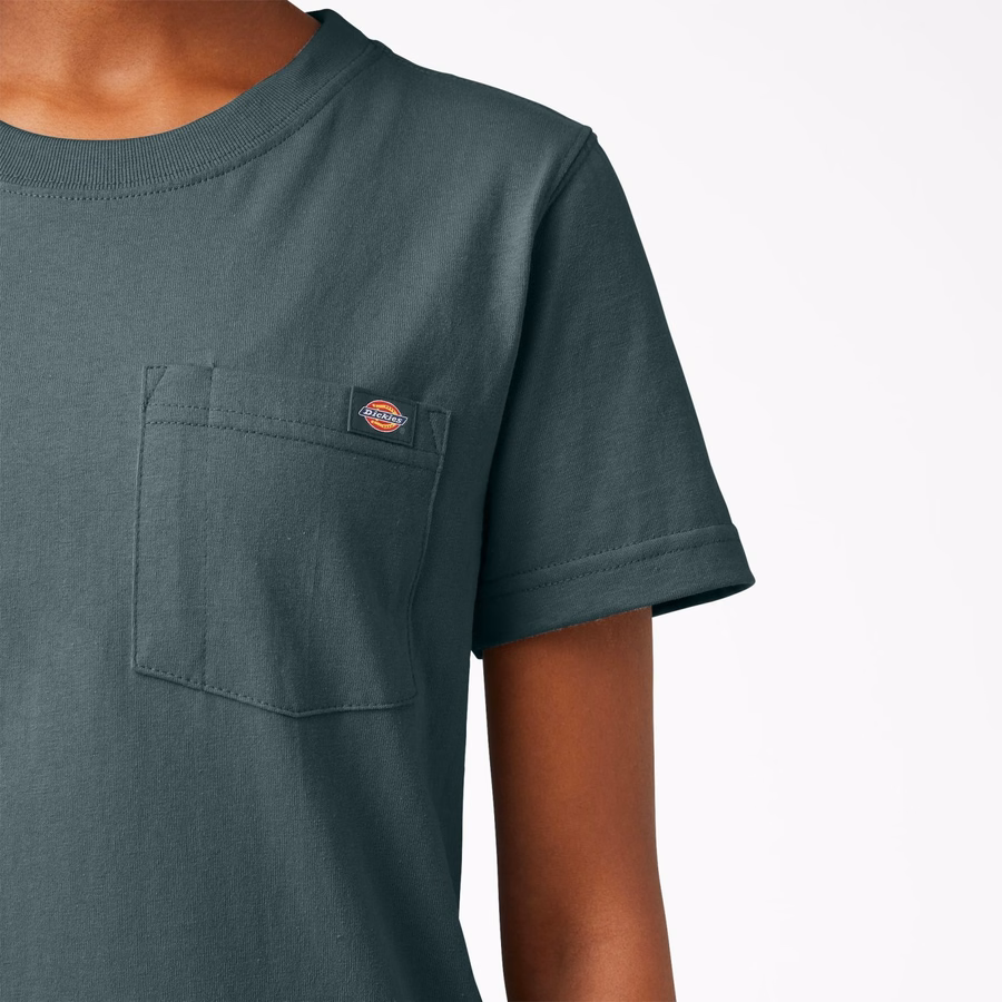 Γυναικείο Βαρέως Τύπου T-shirt με Κοντό Μανίκι και Τσέπες