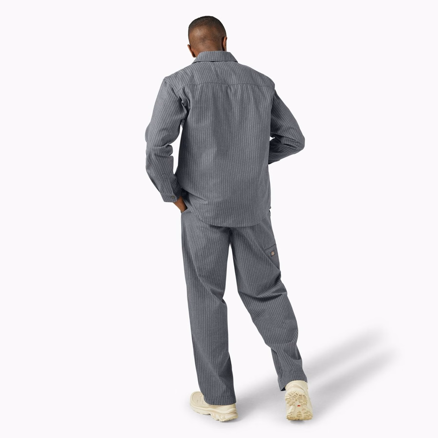 Πουκάμισο Lima Pinstripe με κουμπιά