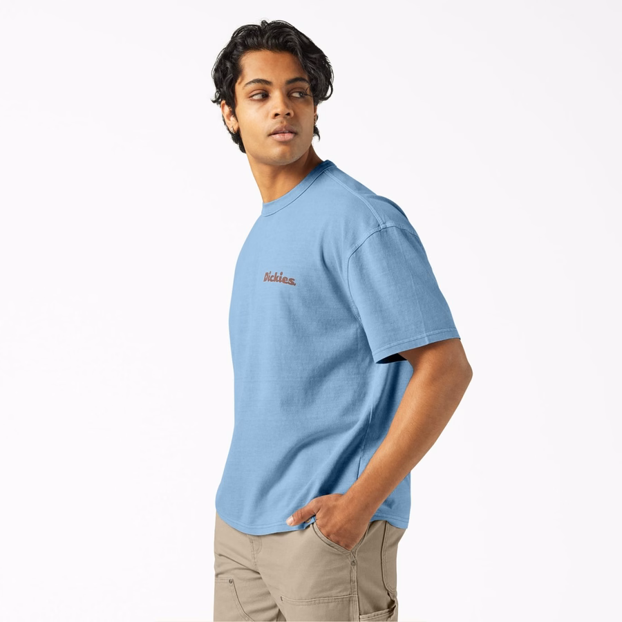 Μπλουζάκι Slayden με βαμμένα ρούχα