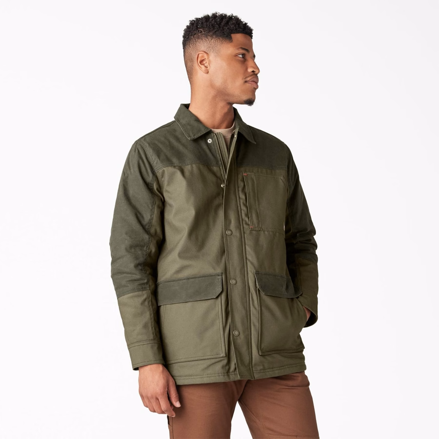 Κερωμένο παλτό από καμβά