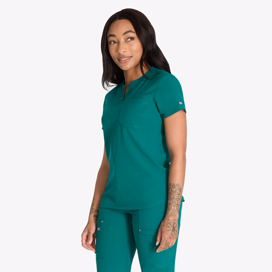 Γυναικεία μπλούζα EDS NXT Henley Scrub
