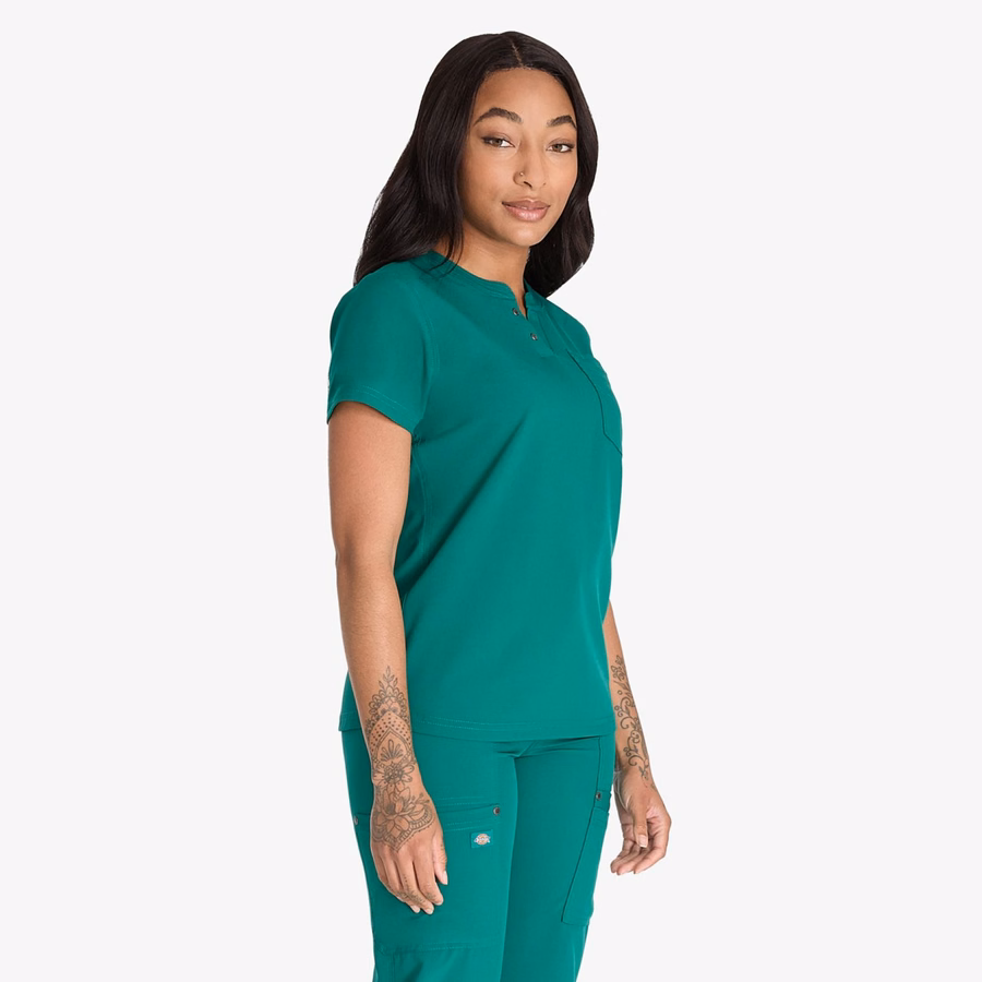 Γυναικεία μπλούζα EDS NXT Henley Scrub
