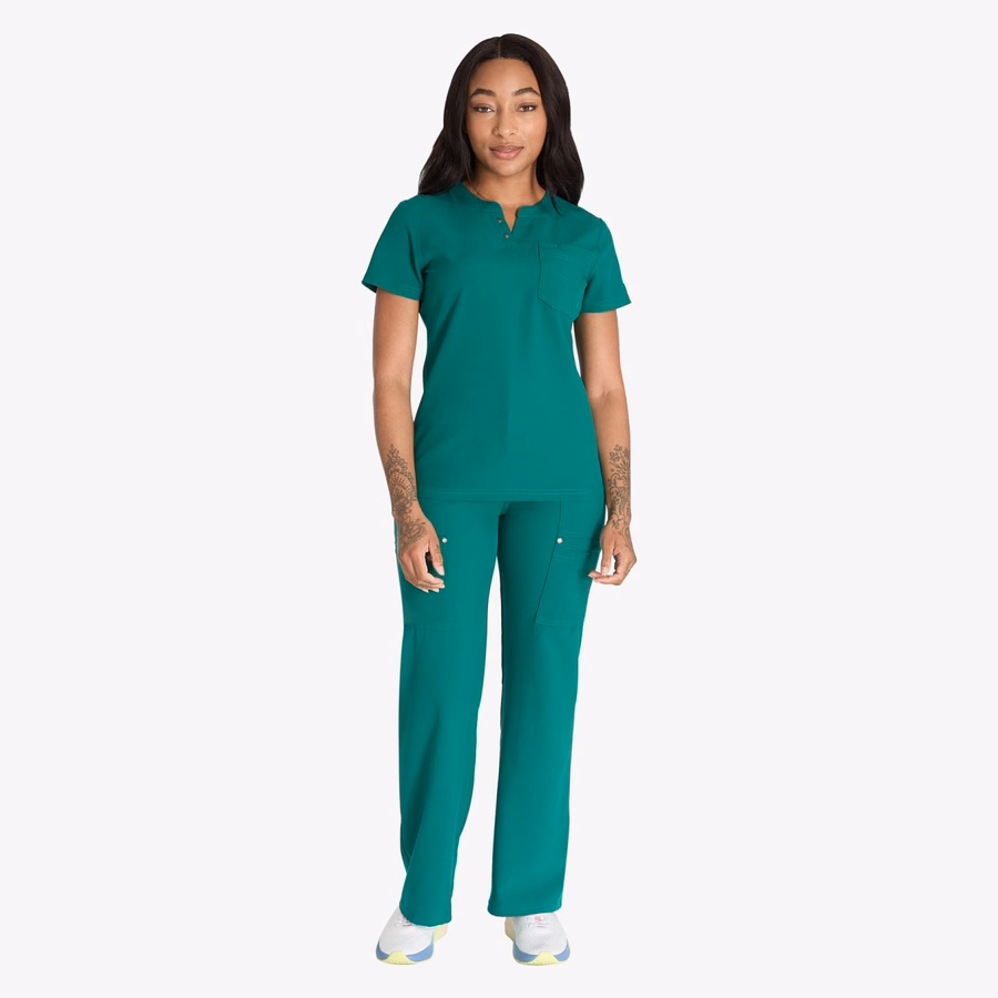 Γυναικεία μπλούζα EDS NXT Henley Scrub