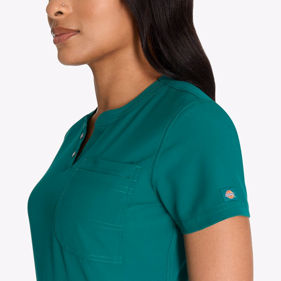 Γυναικεία μπλούζα EDS NXT Henley Scrub