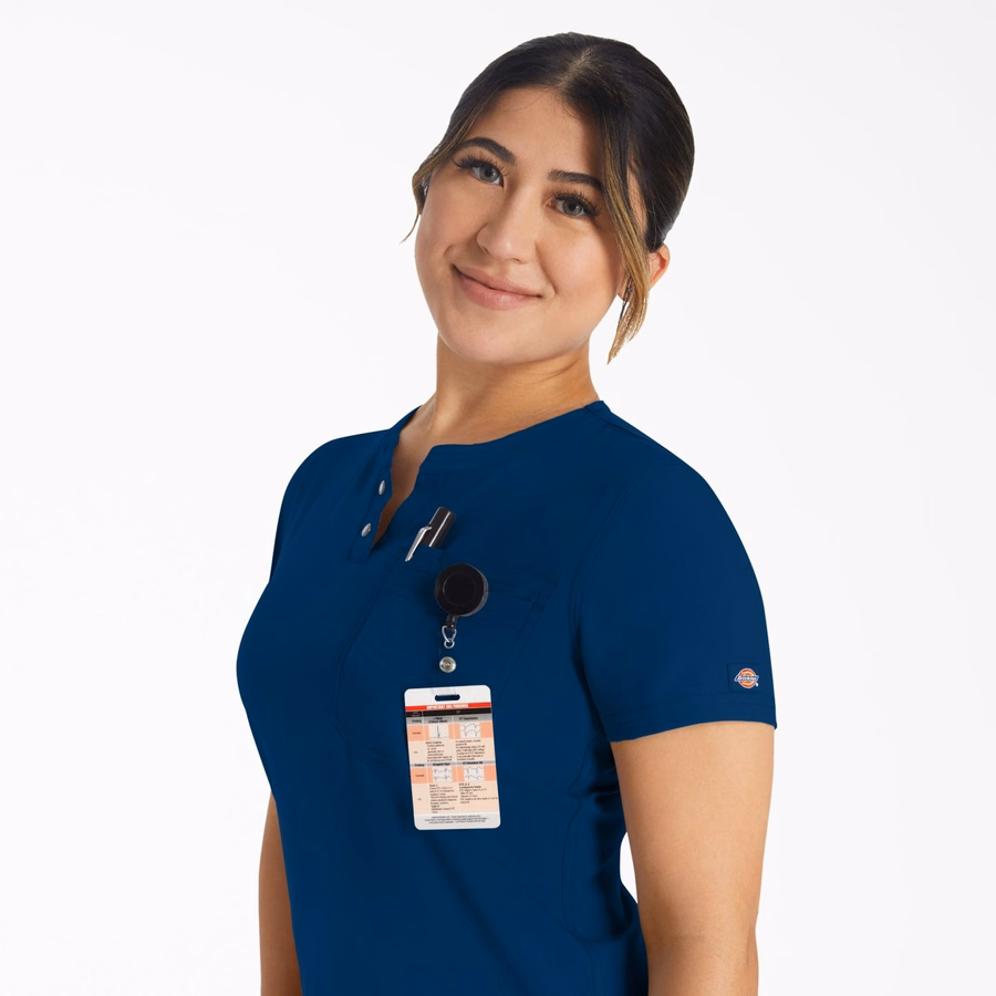 Γυναικεία μπλούζα EDS NXT Henley Scrub