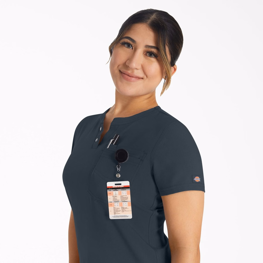 Γυναικεία μπλούζα EDS NXT Henley Scrub