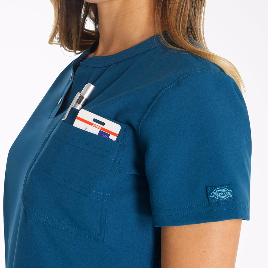 Γυναικεία μπλούζα EDS NXT Henley Scrub