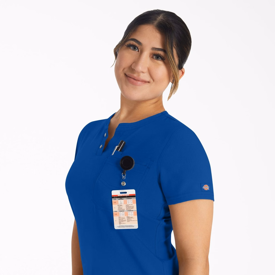 Γυναικεία μπλούζα EDS NXT Henley Scrub