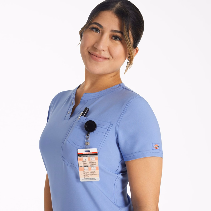 Γυναικεία μπλούζα EDS NXT Henley Scrub