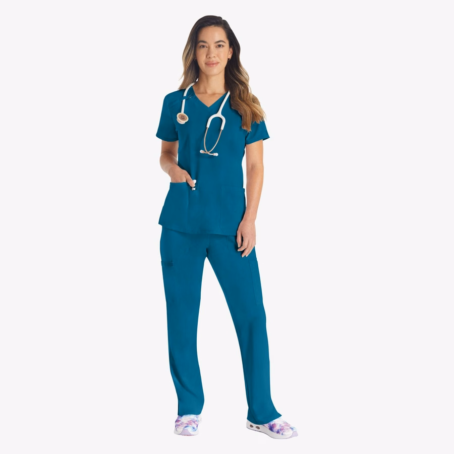 Γυναικείο τοπ με V-λαιμόκοψη EDS Essentials