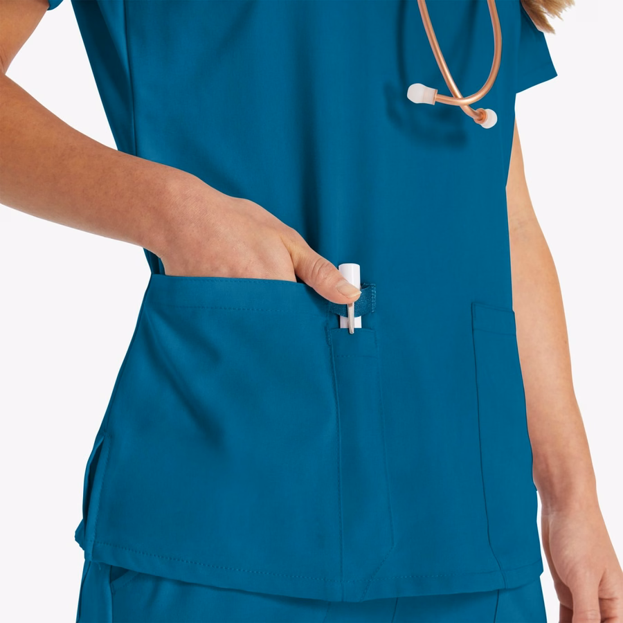 Γυναικείο τοπ με V-λαιμόκοψη EDS Essentials