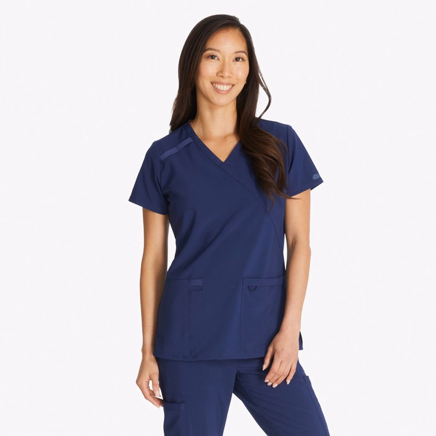 Γυναικείο τοπ EDS Essentials Mock Wrap Scrub