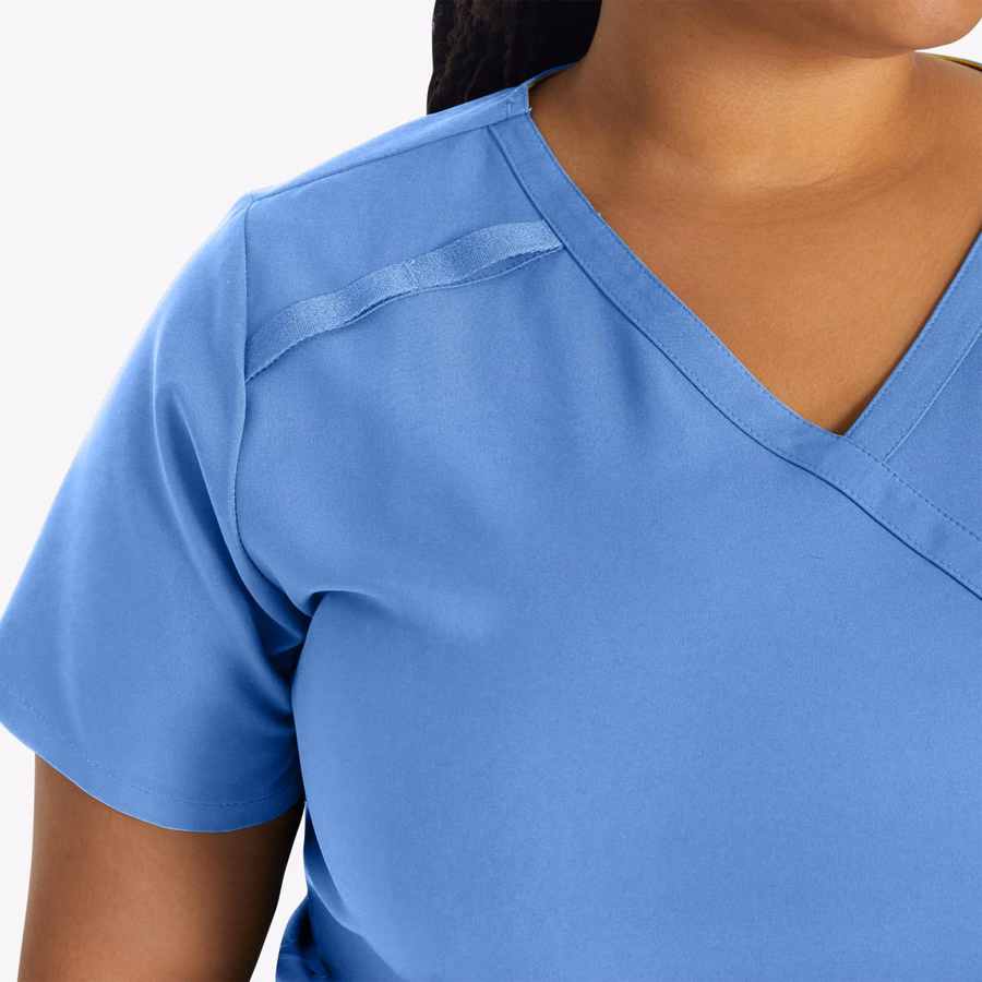 Γυναικείο τοπ EDS Essentials Mock Wrap Scrub