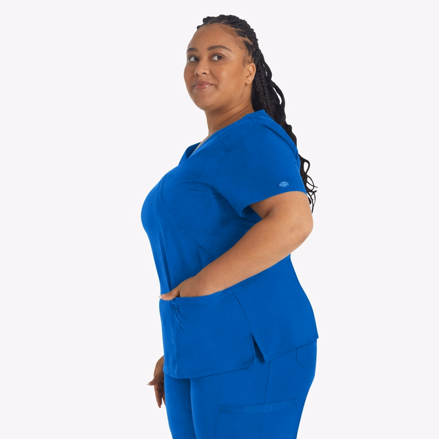 Γυναικείο τοπ EDS Essentials Mock Wrap Scrub