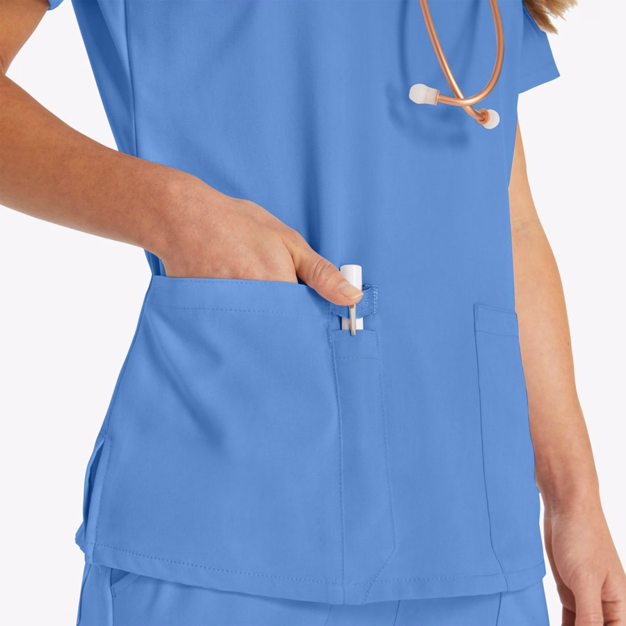 Γυναικείο τοπ με V-λαιμόκοψη EDS Essentials
