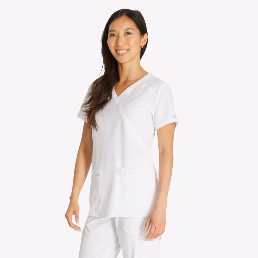 Γυναικείο τοπ EDS Essentials Mock Wrap Scrub
