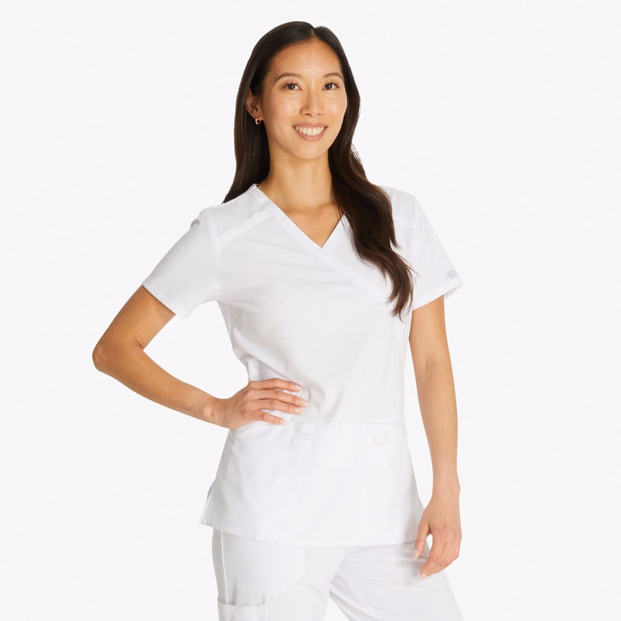 Γυναικείο τοπ EDS Essentials Mock Wrap Scrub