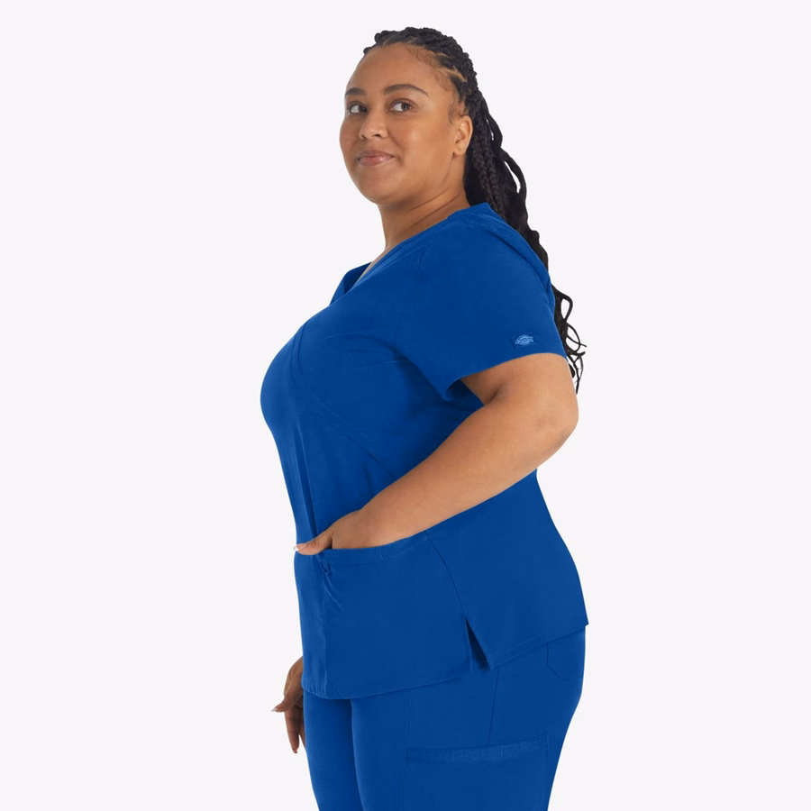 Γυναικείο τοπ EDS Essentials Mock Wrap Scrub