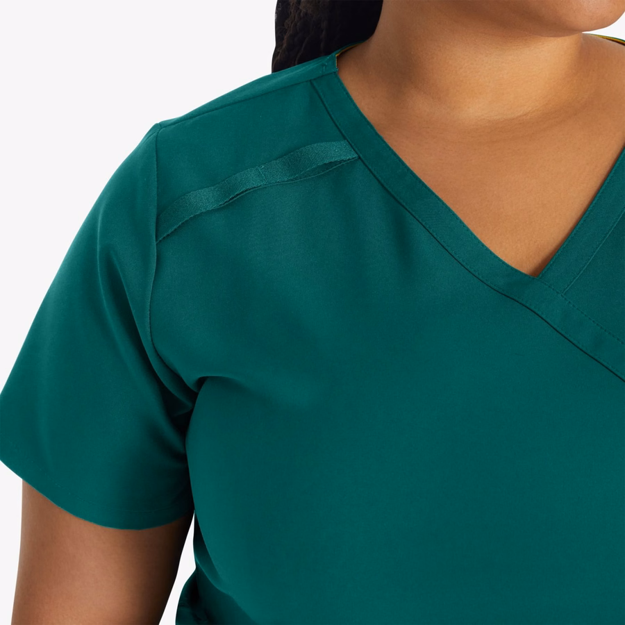 Γυναικείο τοπ EDS Essentials Mock Wrap Scrub