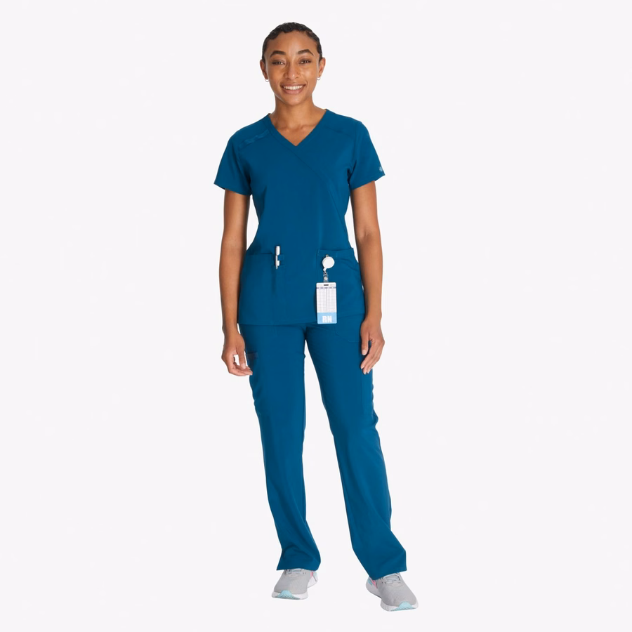 Γυναικείο τοπ EDS Essentials Mock Wrap Scrub