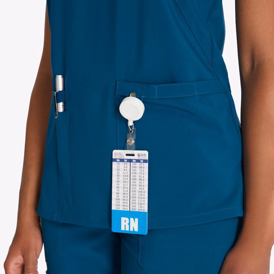 Γυναικείο τοπ EDS Essentials Mock Wrap Scrub
