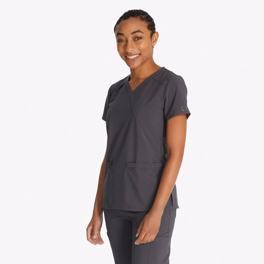Γυναικείο τοπ EDS Essentials Mock Wrap Scrub