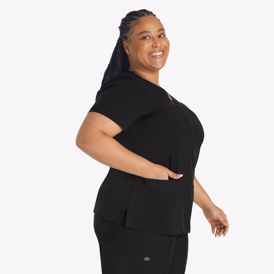 Γυναικείο τοπ EDS Essentials Mock Wrap Scrub