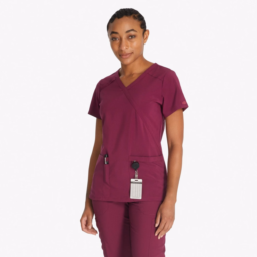 Γυναικείο τοπ EDS Essentials Mock Wrap Scrub