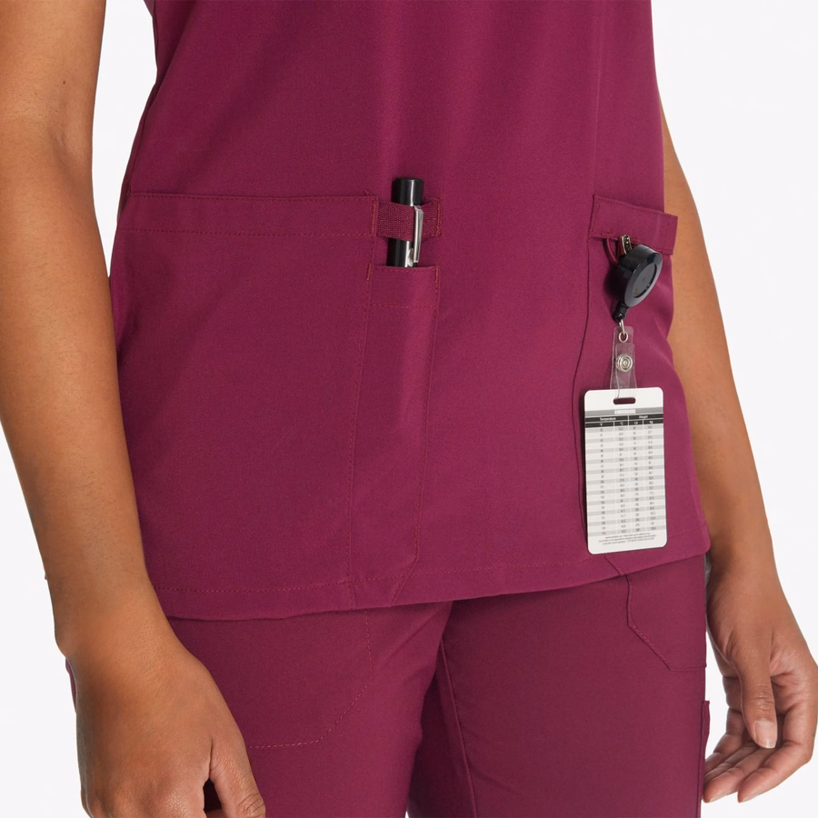 Γυναικείο τοπ EDS Essentials Mock Wrap Scrub