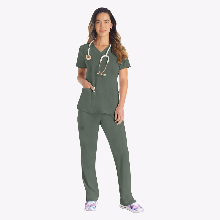 Γυναικείο τοπ με V-λαιμόκοψη EDS Essentials
