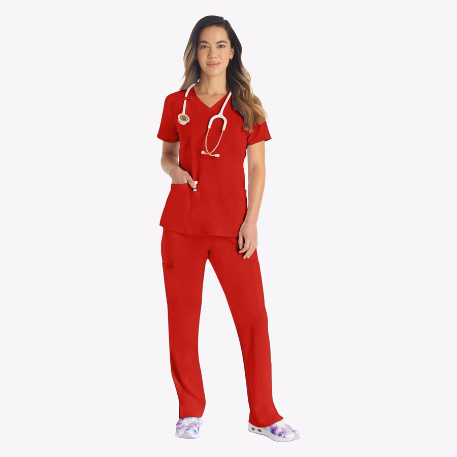 Γυναικείο τοπ με V-λαιμόκοψη EDS Essentials