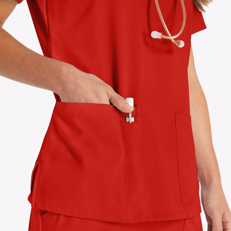 Γυναικείο τοπ με V-λαιμόκοψη EDS Essentials