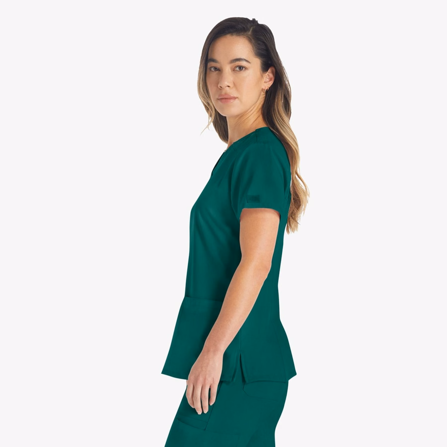 Γυναικείο τοπ με V-λαιμόκοψη EDS Essentials