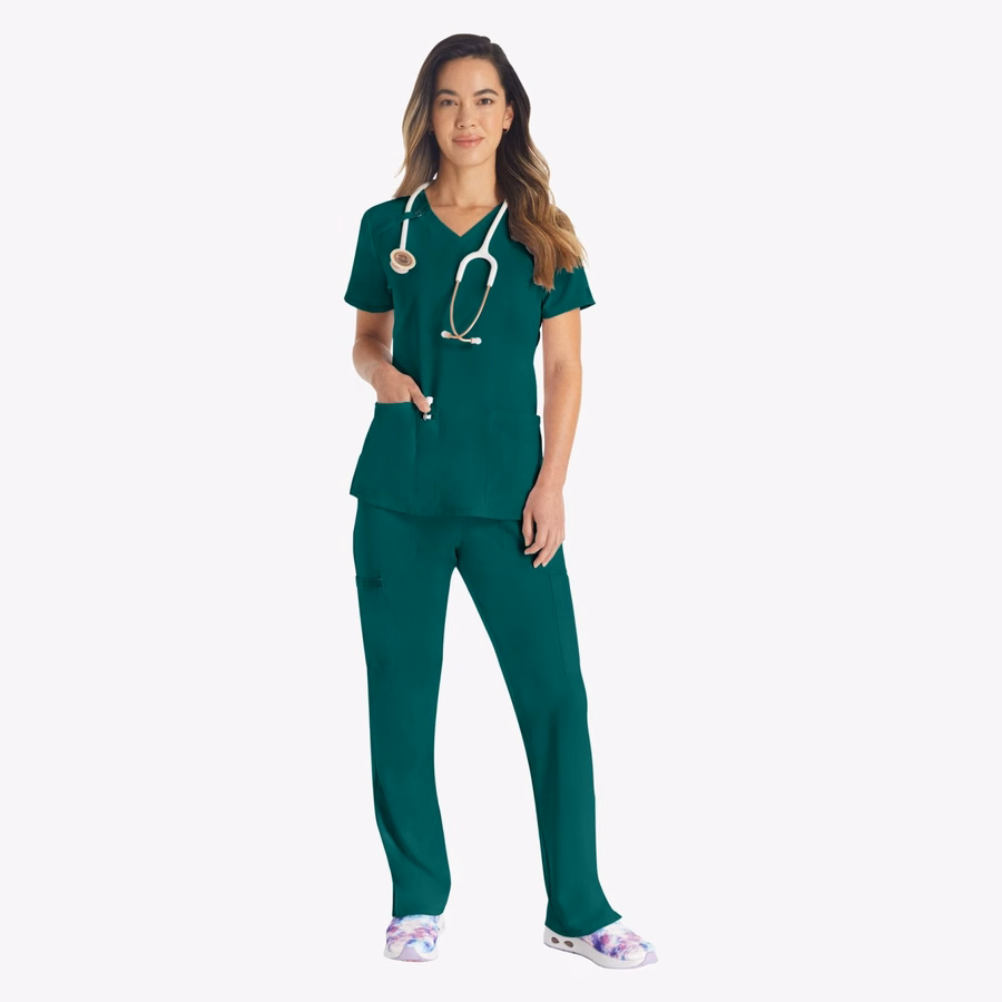 Γυναικείο τοπ με V-λαιμόκοψη EDS Essentials