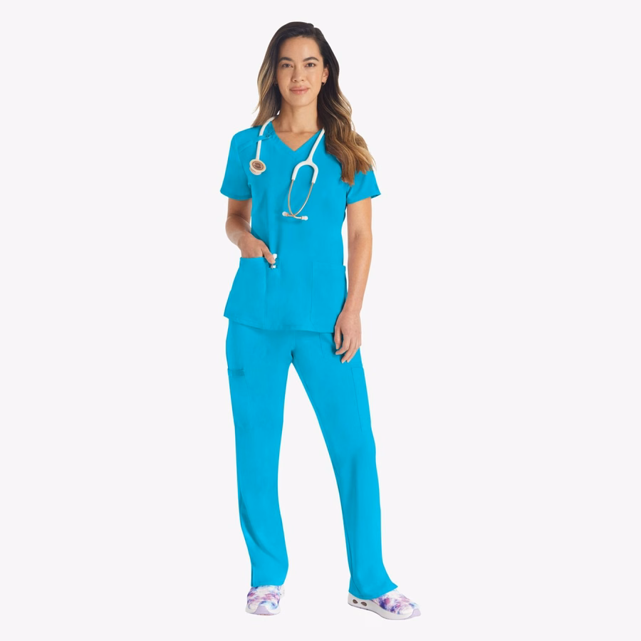 Γυναικείο τοπ με V-λαιμόκοψη EDS Essentials