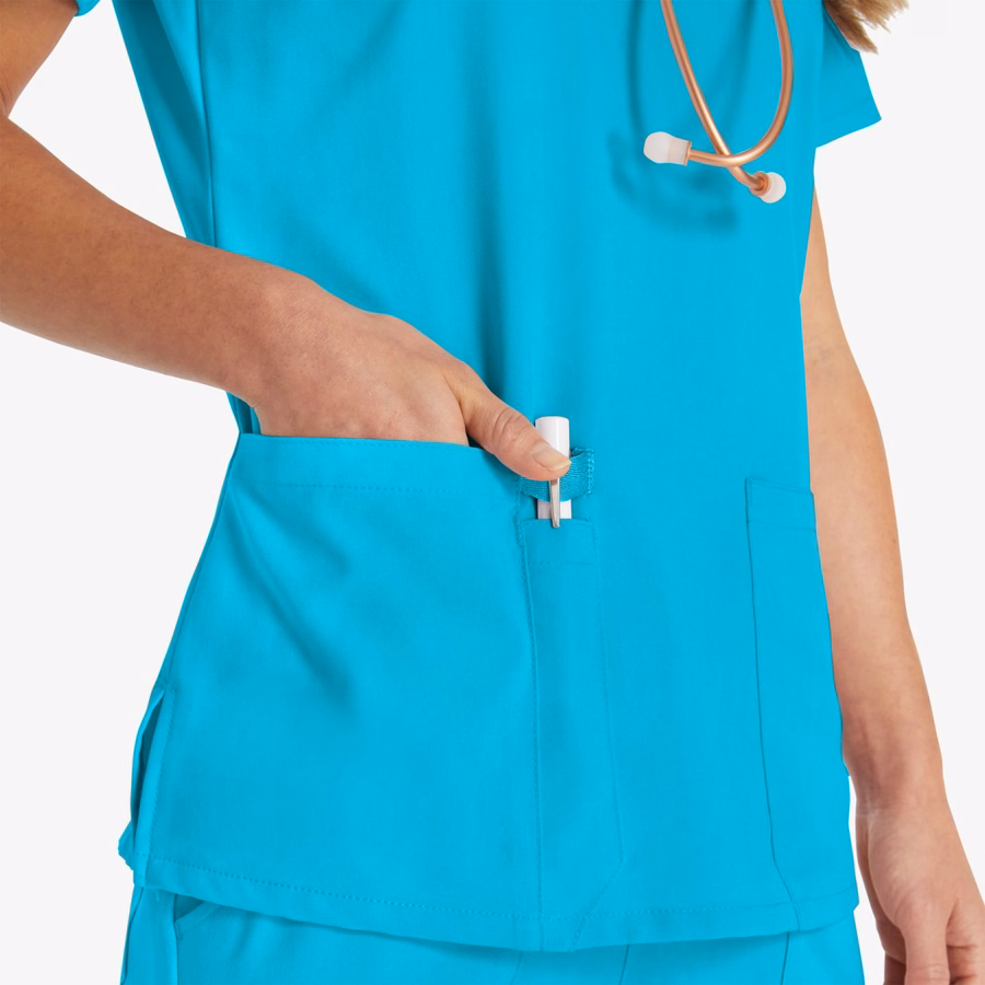 Γυναικείο τοπ με V-λαιμόκοψη EDS Essentials