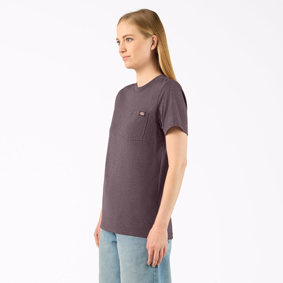 Γυναικείο Βαρέως Τύπου T-shirt με Κοντό Μανίκι και Τσέπες