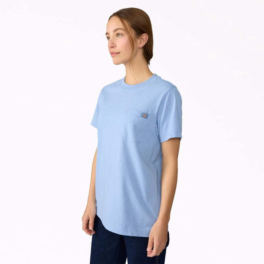Γυναικείο Βαρέως Τύπου T-shirt με Κοντό Μανίκι και Τσέπες