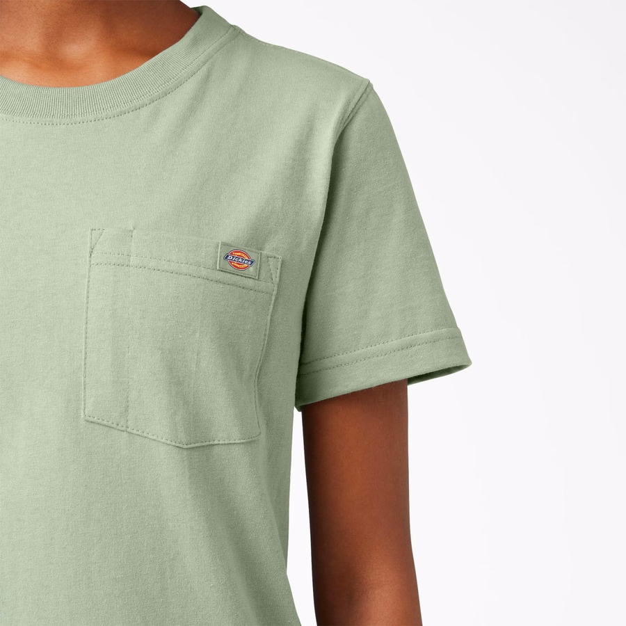 Γυναικείο Βαρέως Τύπου T-shirt με Κοντό Μανίκι και Τσέπες