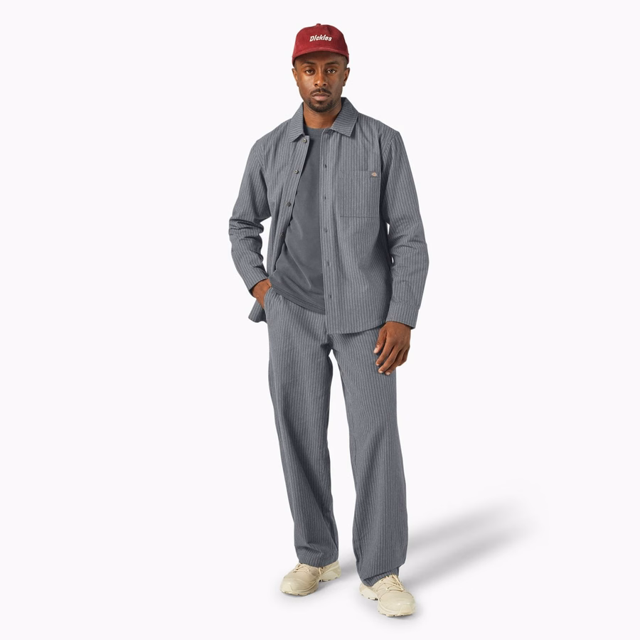 Πουκάμισο Lima Pinstripe με κουμπιά