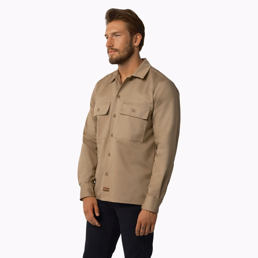 Πουκάμισο με μακριά μανίκια Dickies 1922 Premium Twill