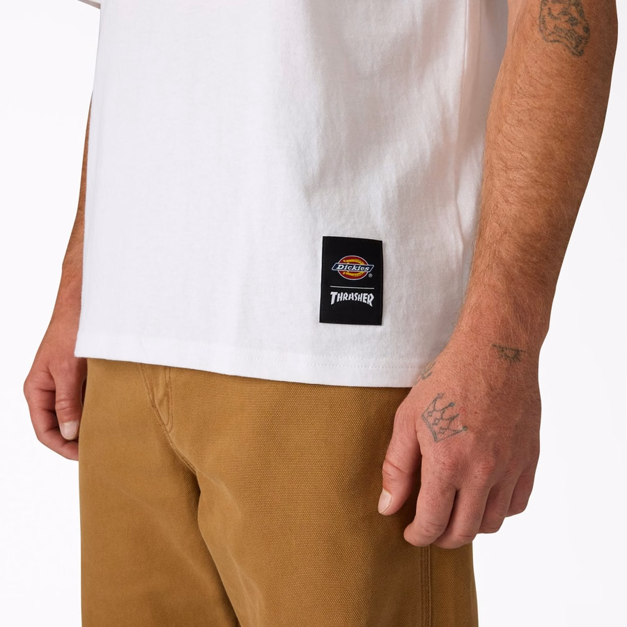 Μπλούζα Dickies X Thrasher με γραφικά