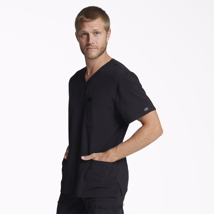 Ανδρικό τοπ με V-λαιμόκοψη EDS Essentials Scrub
