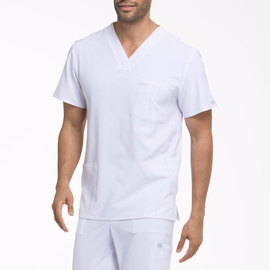 Ανδρικό τοπ με V-λαιμόκοψη EDS Essentials Scrub