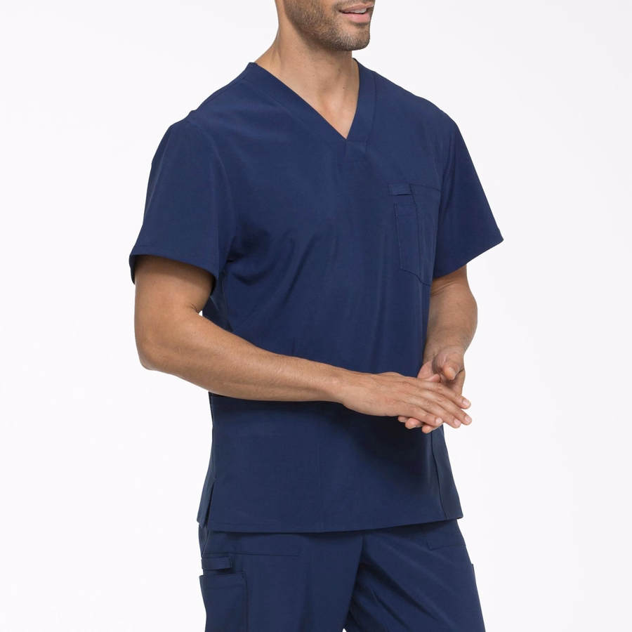 Ανδρικό τοπ με V-λαιμόκοψη EDS Essentials Scrub