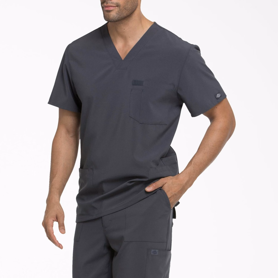 Ανδρικό τοπ με V-λαιμόκοψη EDS Essentials Scrub