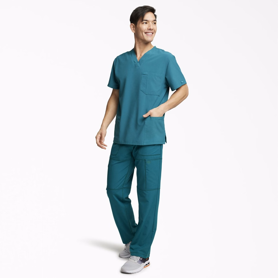 Ανδρικό τοπ με V-λαιμόκοψη EDS Essentials Scrub