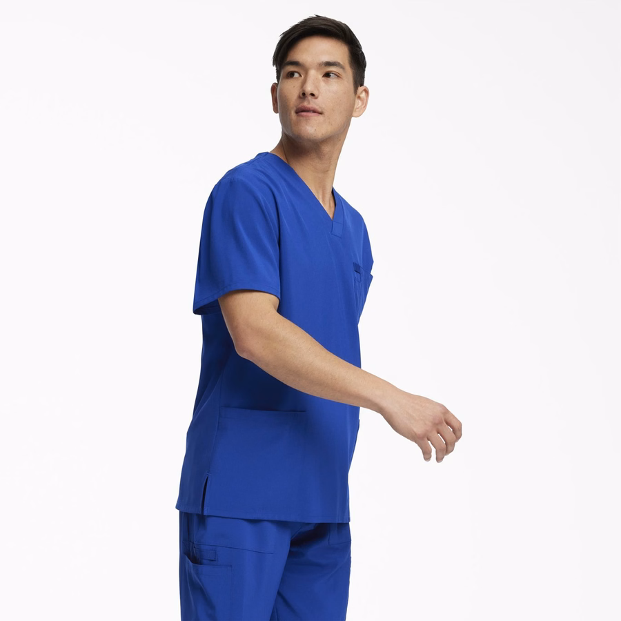 Ανδρικό τοπ με V-λαιμόκοψη EDS Essentials Scrub